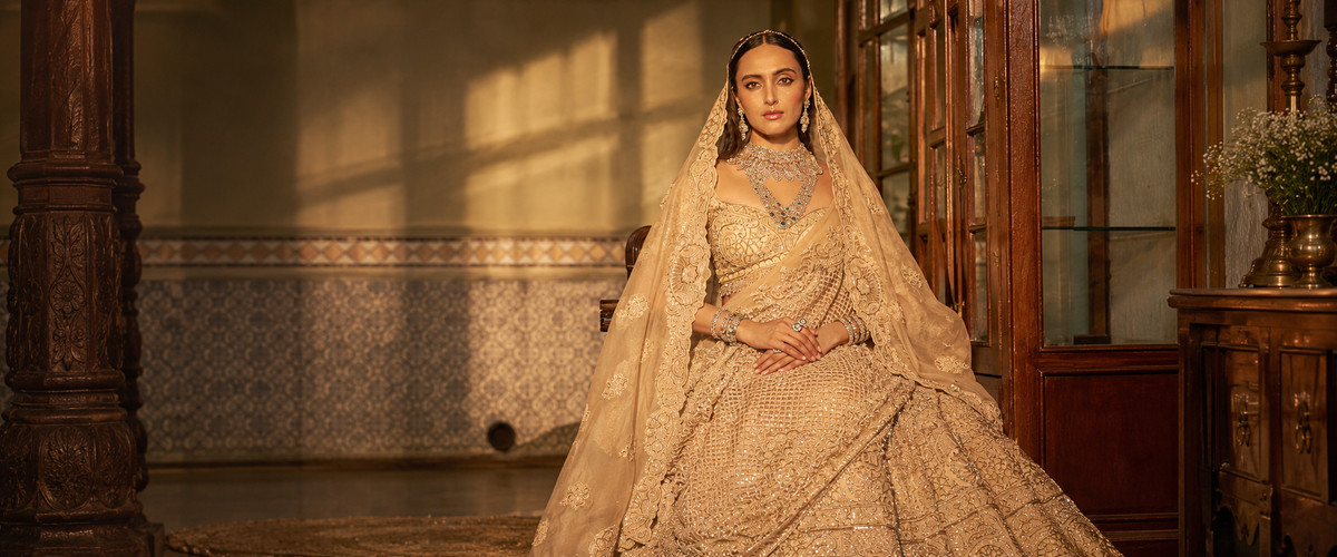 Designer Bridal Lehenga Styles Adorned with Royal Handwork