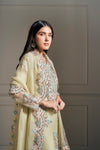 Opulent Light Green Hand Embellished Kurta Set