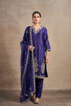 Lavish Purple Touch Hand Embellished Kurta Set