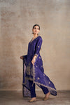 Lavish Purple Touch Hand Embellished Kurta Set