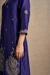 Lavish Purple Touch Hand Embellished Kurta Set