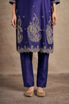 Lavish Purple Touch Hand Embellished Kurta Set