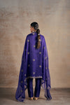 Lavish Purple Touch Hand Embellished Kurta Set