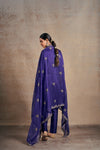 Lavish Purple Touch Hand Embellished Kurta Set