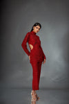 Dramatic Red Co-ord Set