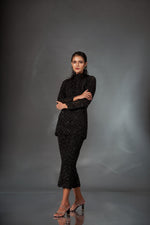 Dramatic Black Co-ord Set