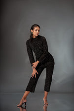 Dramatic Black Co-ord Set