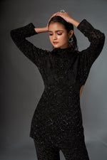 Dramatic Black Co-ord Set
