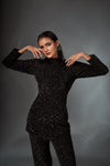 Dramatic Black Co-ord Set
