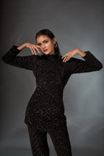 Dramatic Black Co-ord Set