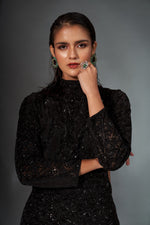 Dramatic Black Co-ord Set