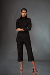 Dramatic Black Co-ord Set
