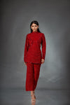 Dramatic Red Co-ord Set