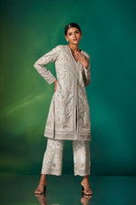 Ice Blue Straight Kurta Set