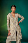 Light Green Straight Kurta Set