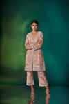 Coral Straight Kurta Set