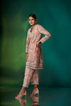 Coral Straight Kurta Set
