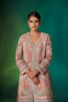 Coral Straight Kurta Set