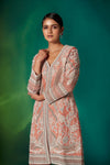 Coral Straight Kurta Set