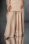 Classic Nude Sharara Set