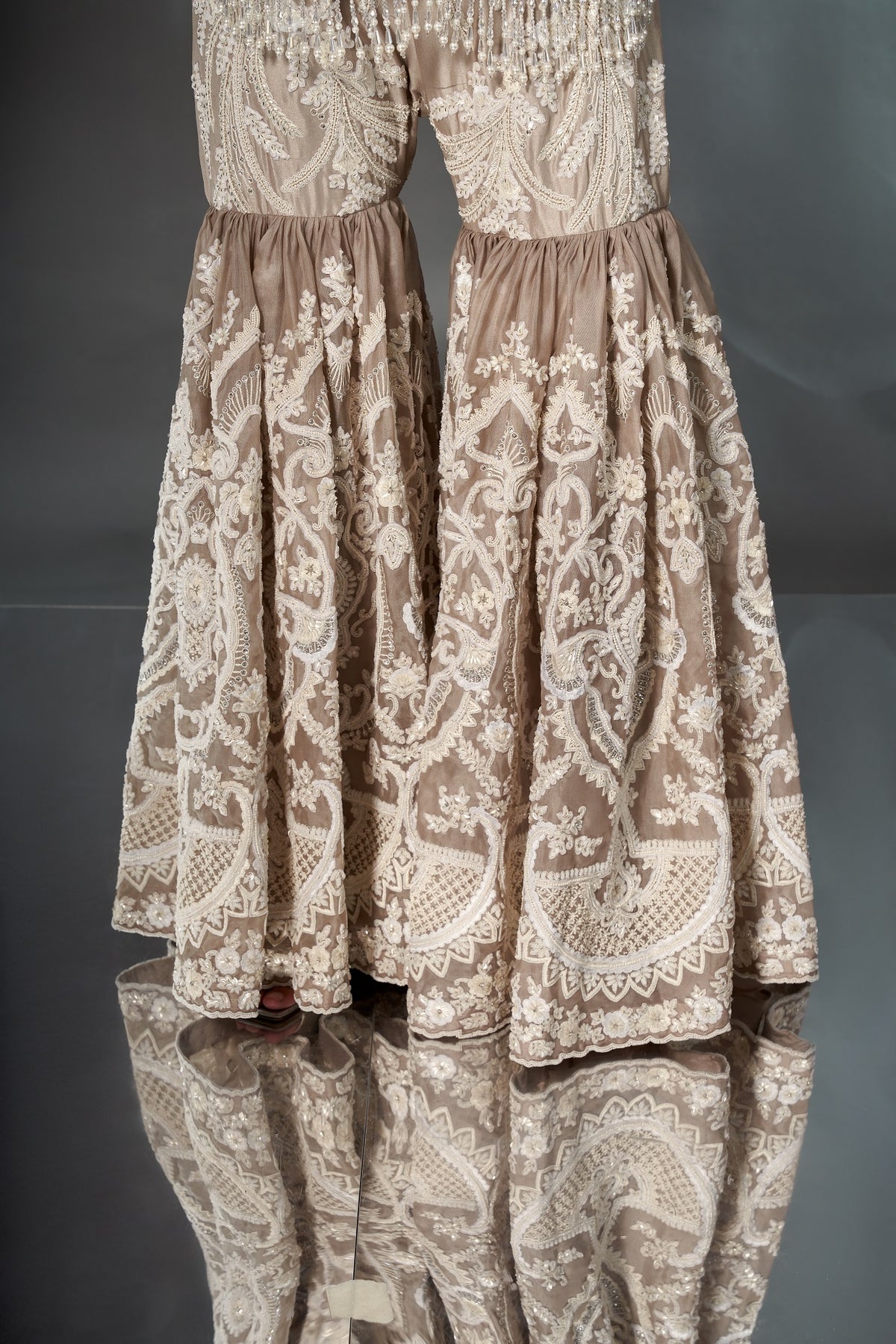 Classic Grey Gharara Set